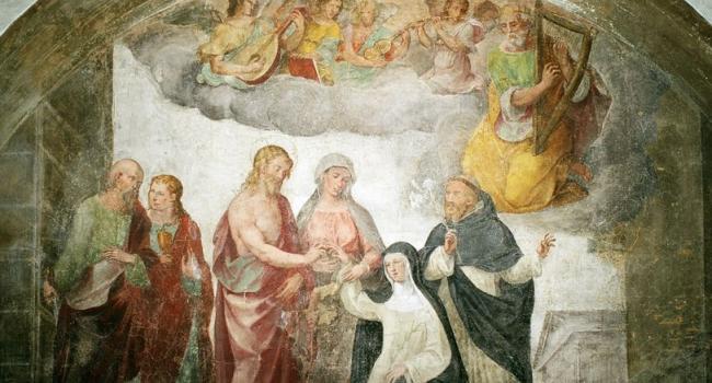 affresco santa caterina